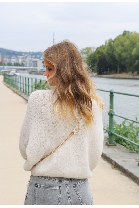 Pull Mila beige