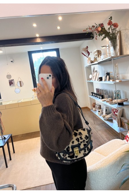 Pull Mila marron