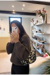 Pull Mila marron