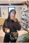 Pull Mila marron