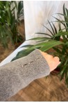 Robe pull gris clair YAYA