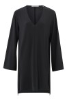 Robe noire col v YAYA
