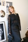 Blouse noire dentelle SAINT-TROPEZ