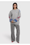 Pantalon argenté ALIX