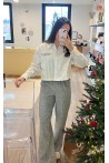 Pantalon argenté ALIX