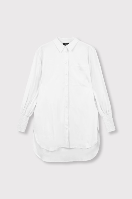 Chemise blanche longue ALIX