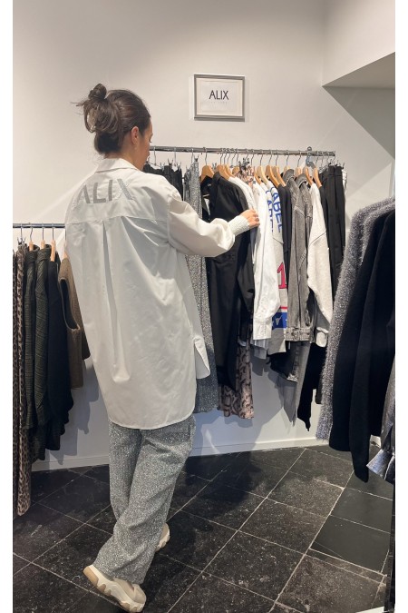 Chemise blanche longue ALIX