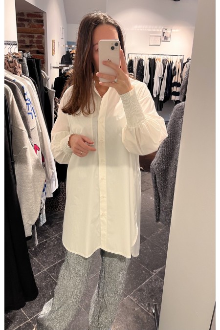 Chemise blanche longue ALIX