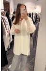 Chemise blanche longue ALIX