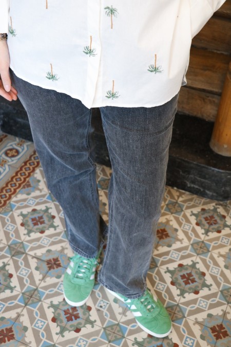 Jeans Solange gris foncé