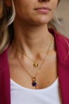 Collier perles et maillons