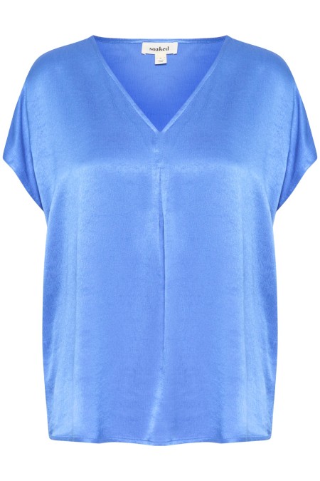 Blouse bleue Maria SOAKED