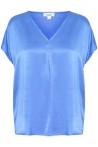 Blouse bleue Maria SOAKED