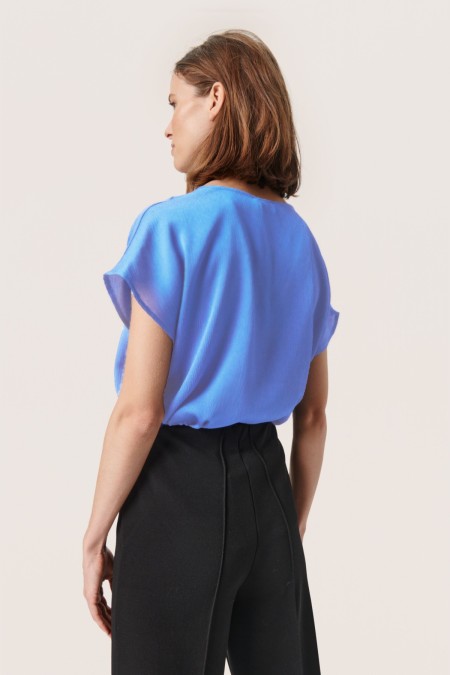 Blouse bleue Maria SOAKED