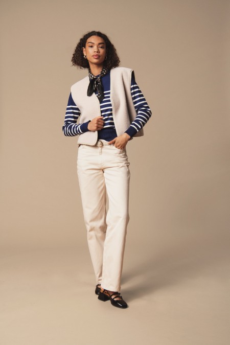 Jeans beige SAINT TROPEZ