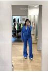 Pantalon Corinne bleu SOAKED