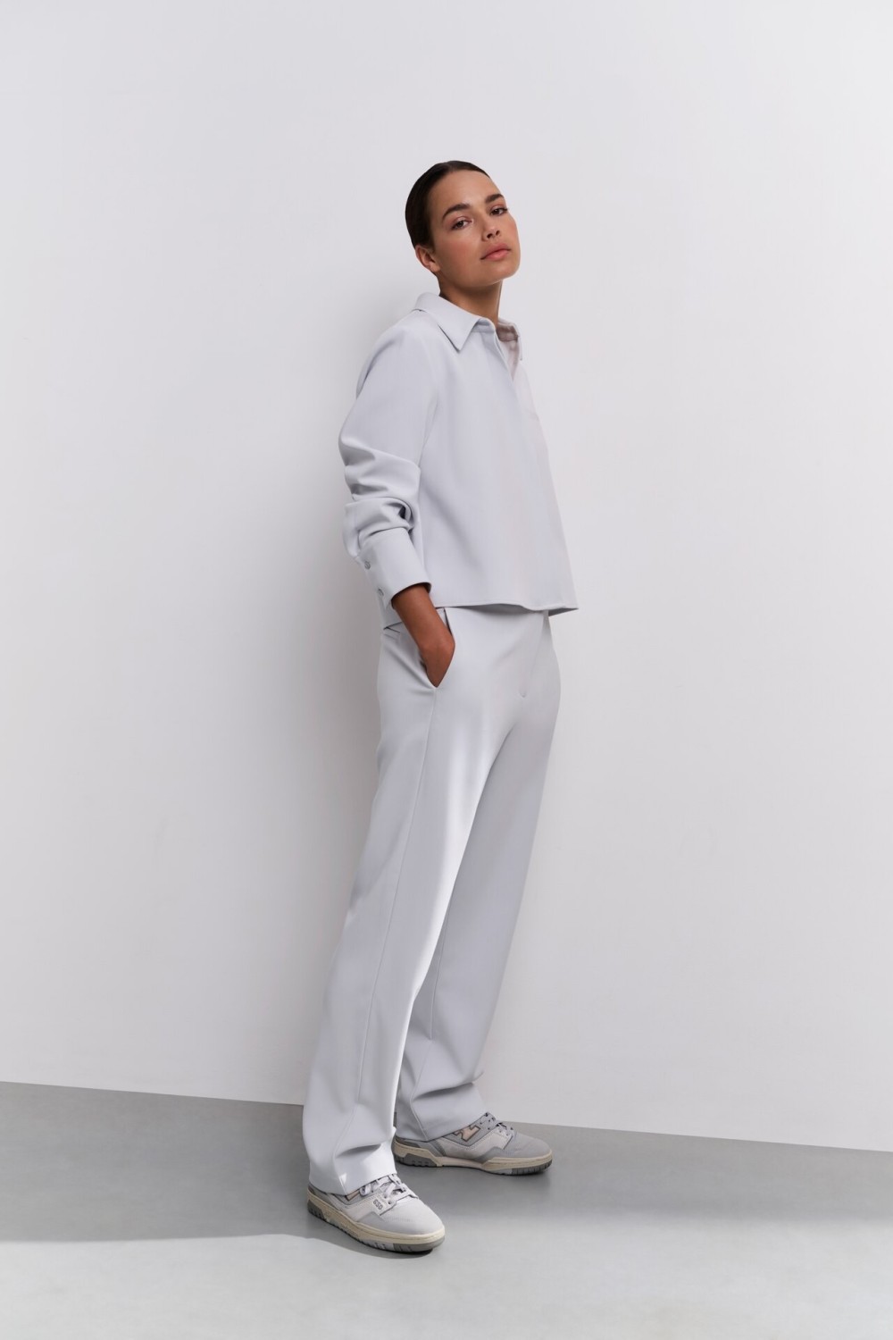 Pantalon bleu pâle YAYA
