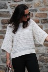 Pull écru SOAKED