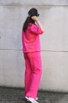 Pantalon training rose