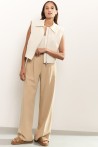 Veste sans manches beige YAYA