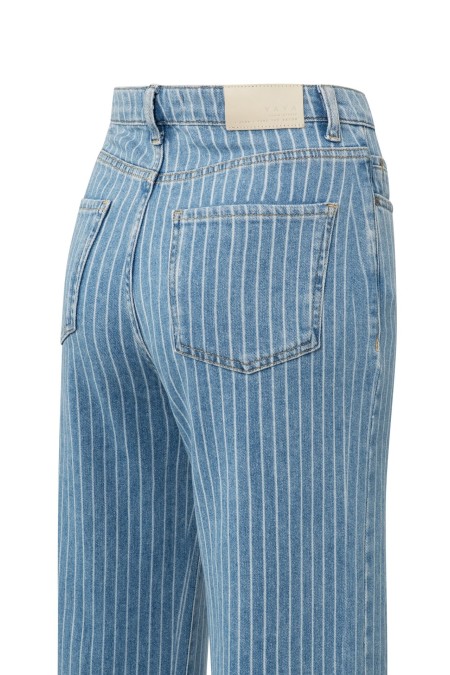 Jeans à rayures YAYA (L32)