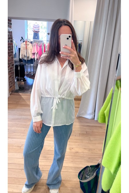 Jeans à rayures YAYA (L32)