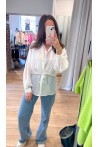 Jeans à rayures YAYA (L32)