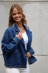 Veste en jeans style perfecto SAINT-TROPEZ