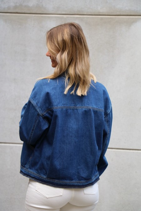 Veste en jeans style perfecto SAINT-TROPEZ