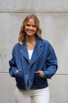 Veste en jeans style perfecto SAINT-TROPEZ