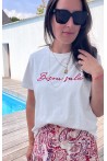 T-shirt Bisou salé