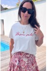 T-shirt Bisou salé