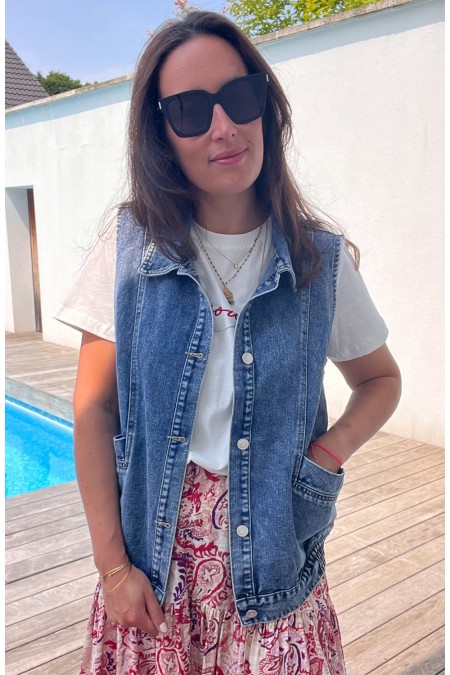 T-shirt Bisou salé