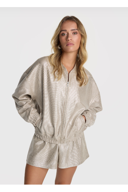 Veste bomber doré ALIX
