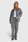 Veste grise en jeans ALIX