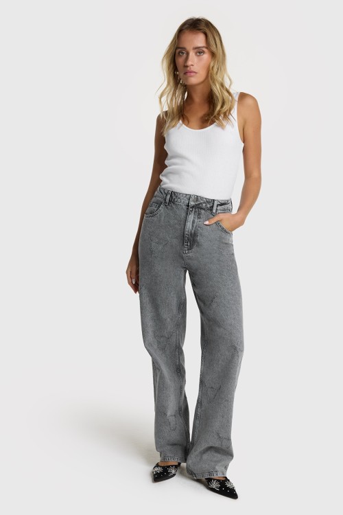 Jeans gris ALIX