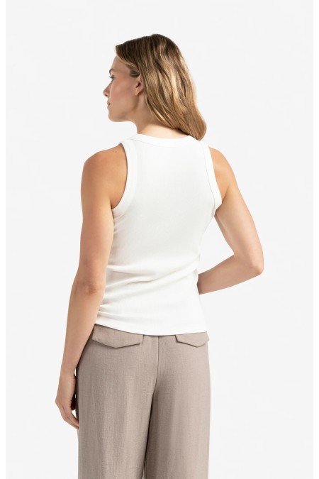 Top blanc classique YAYA