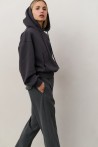 pantalon avec bord anthracite YAYA