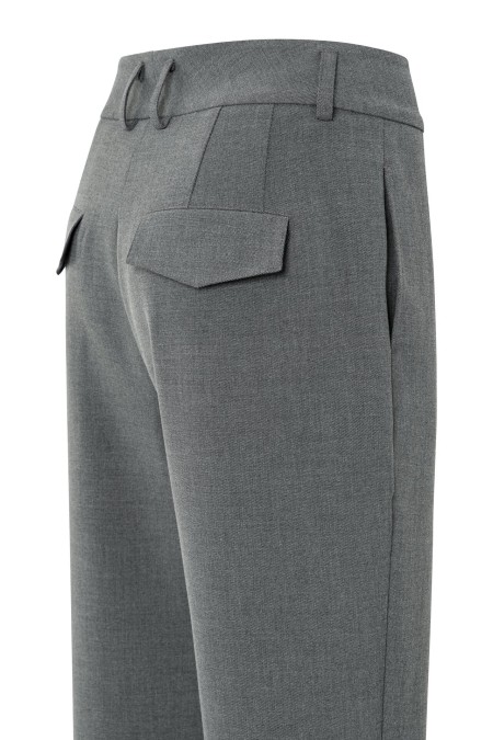 pantalon avec bord anthracite YAYA