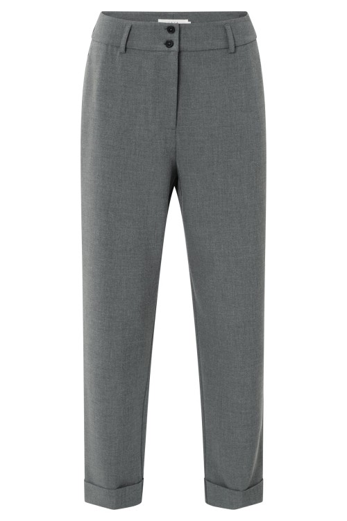 pantalon avec bord anthracite YAYA