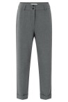 pantalon avec bord anthracite YAYA