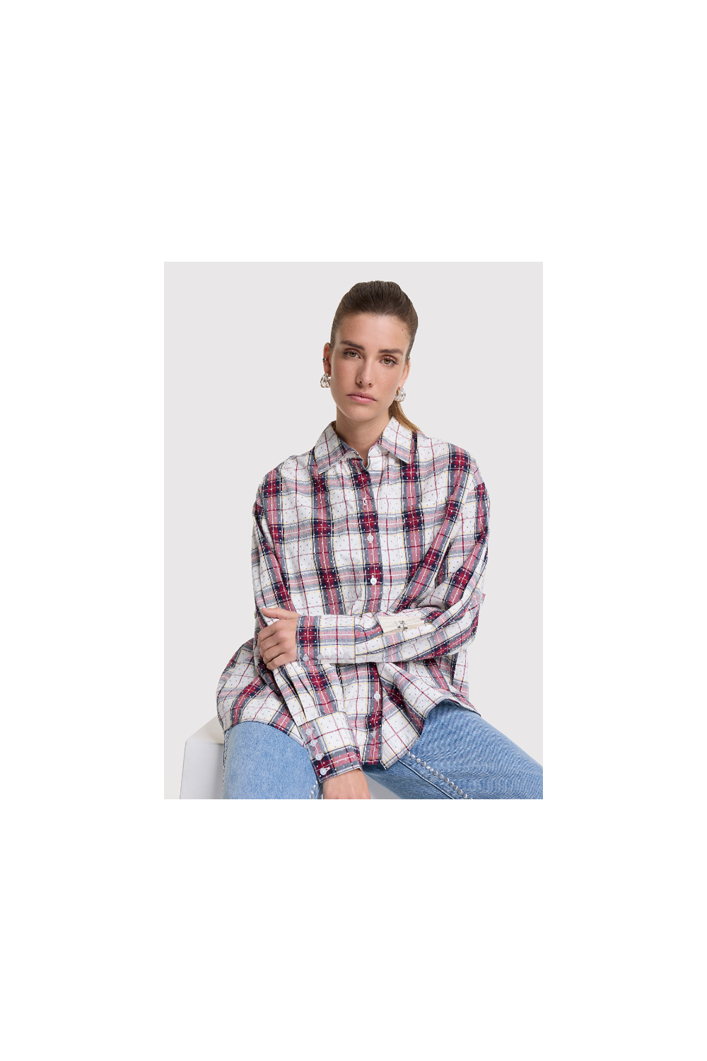 Chemise à carreaux ALIX