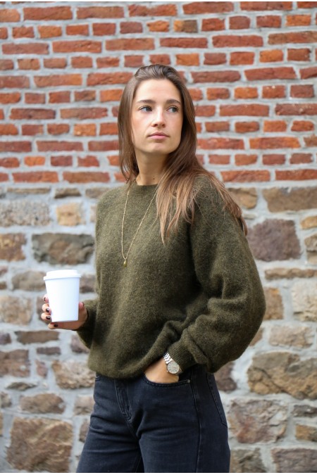 Pull Maria kaki (La petite laine)