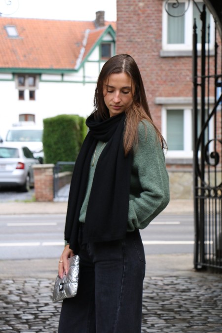 Echarpe Camille noire