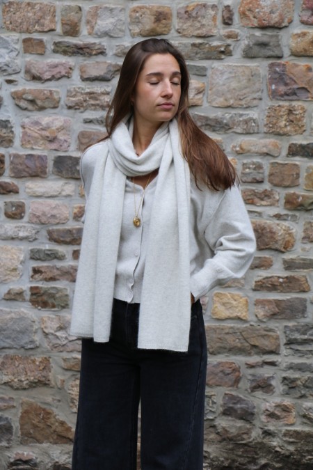 Gilet Mirko beige chiné