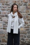 Gilet Mirko beige chiné