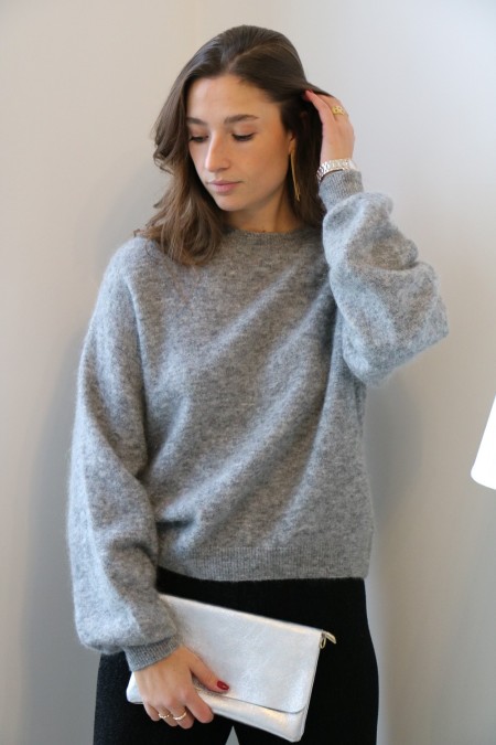 Pull Maria gris (La petite laine)