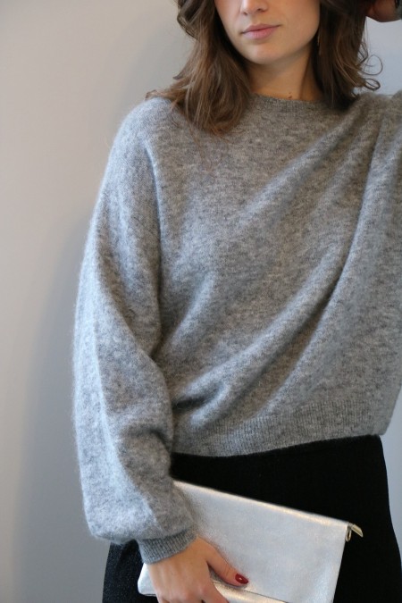 Pull Maria gris (La petite laine)