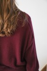Gilet Mirko aubergine
