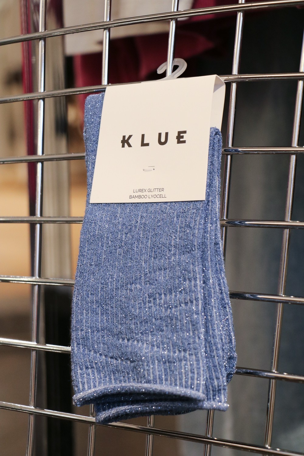 Chaussettes "KLUE" bleu jean